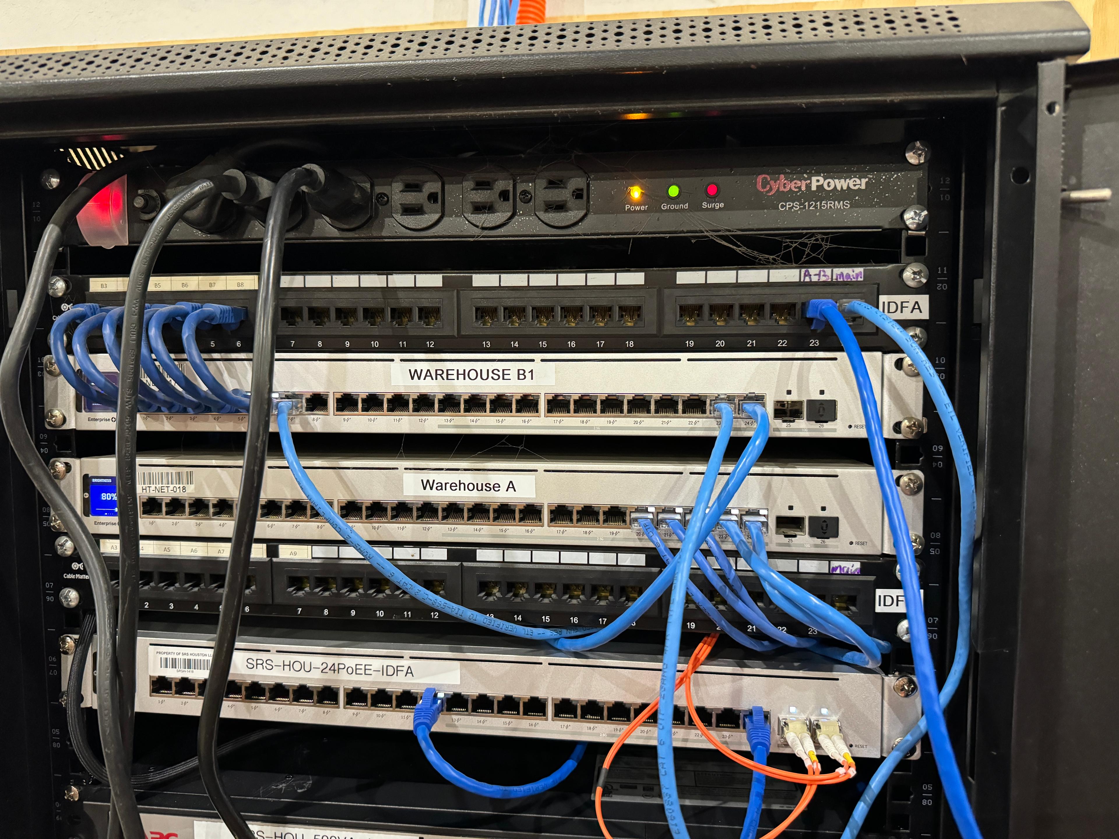 Warehouse Network Infrastructure
