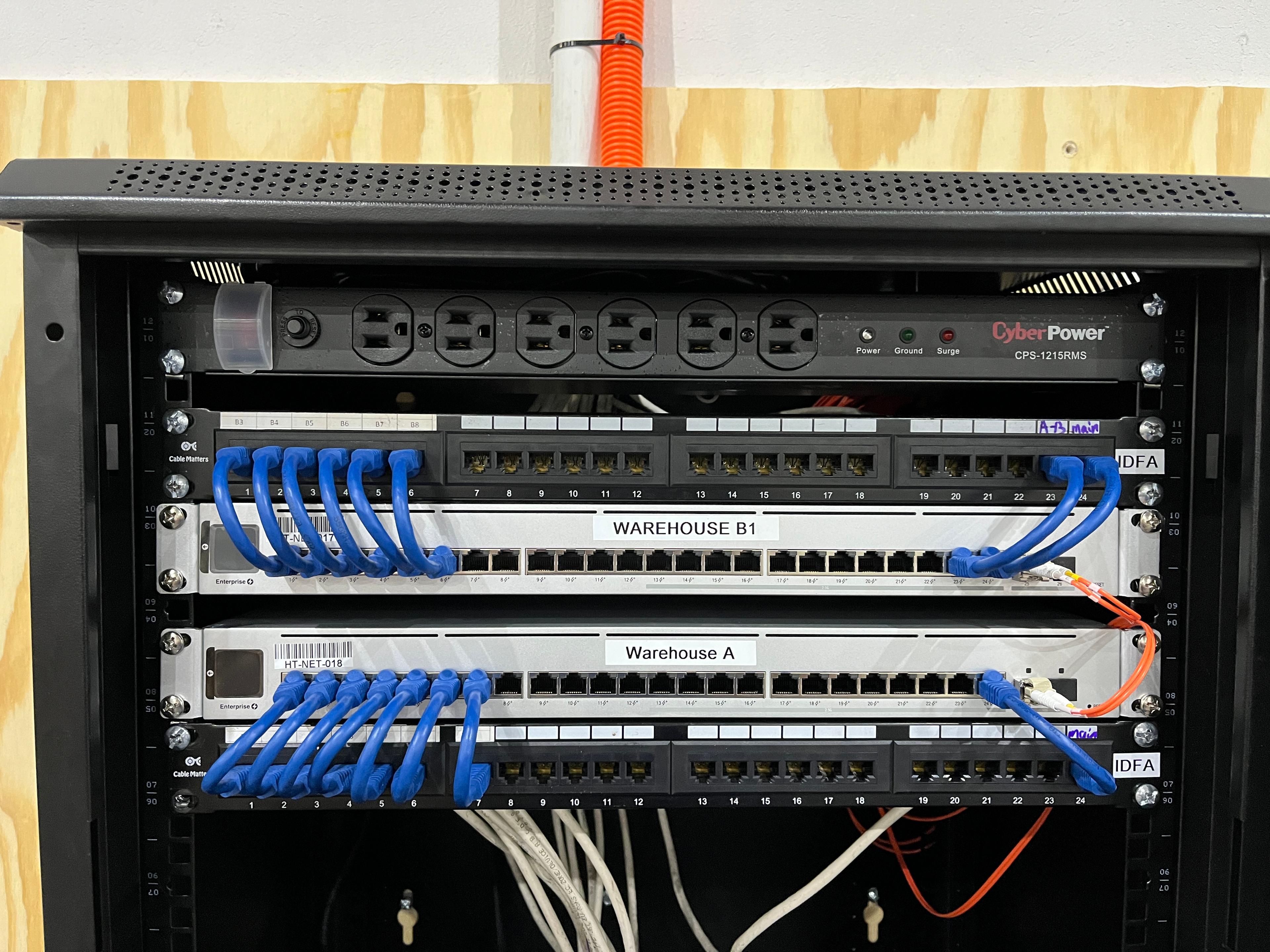 Warehouse Connectivity Upgrade